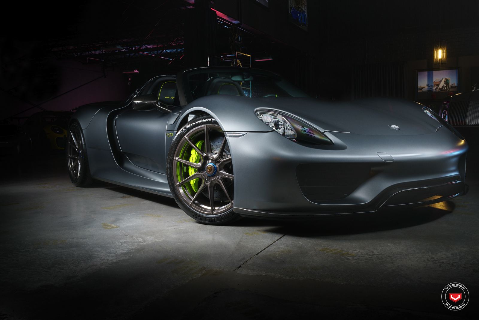 Vossen Forged EVO-2 on Porsche 918 Spyder 918