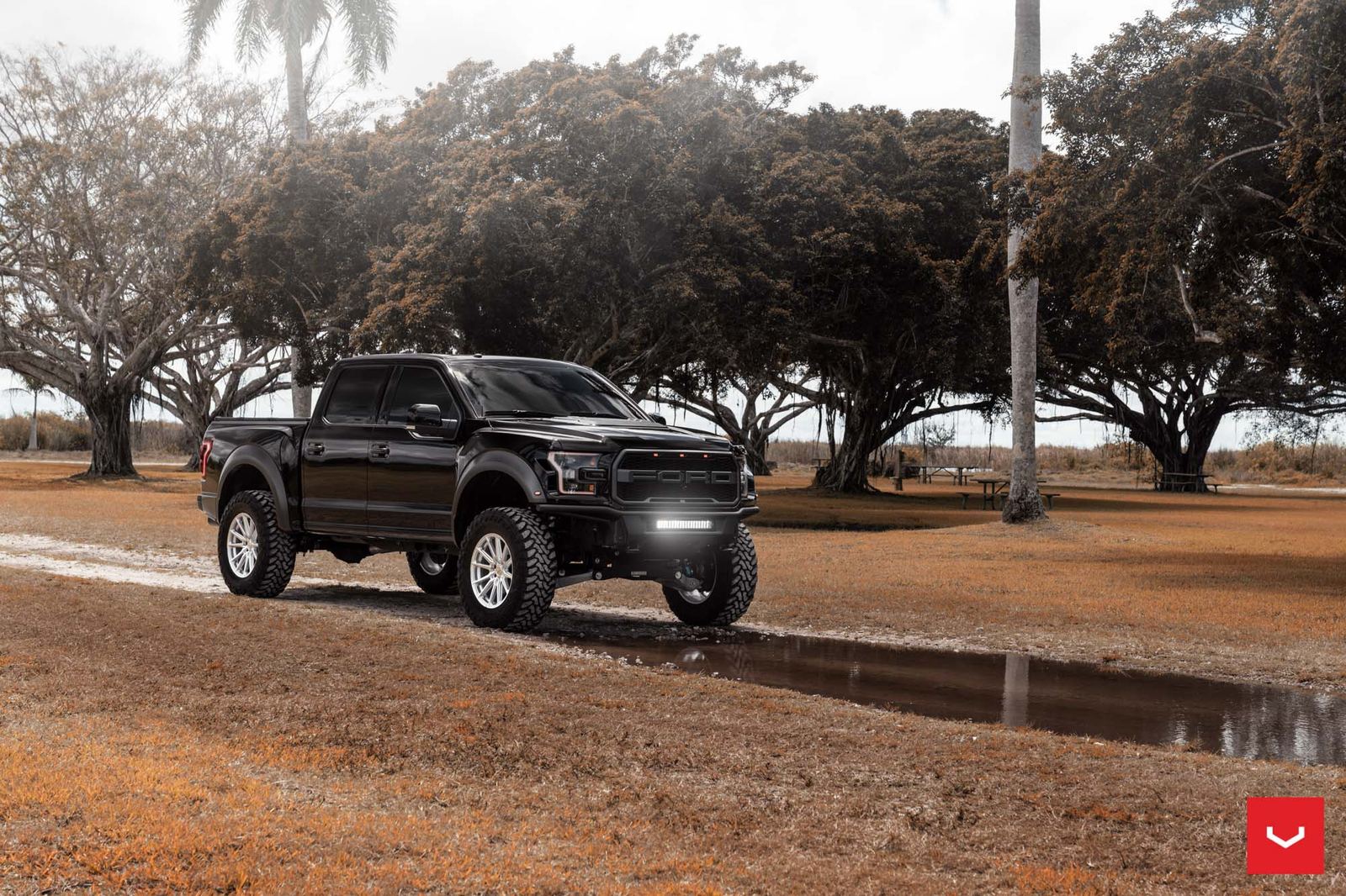 Vossen Forged HF6-1 on Ford F-150 Raptor 2nd generation (2017-2020), photo 3