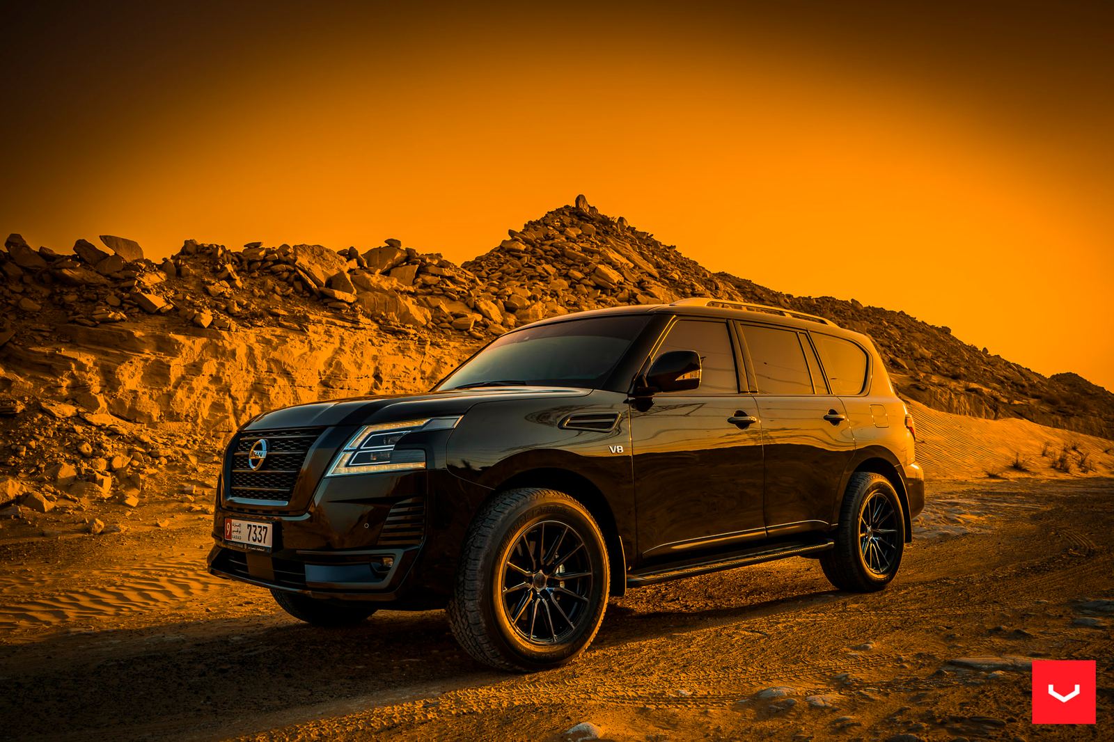 Vossen Forged HF6-1 on Nissan Patrol Y62