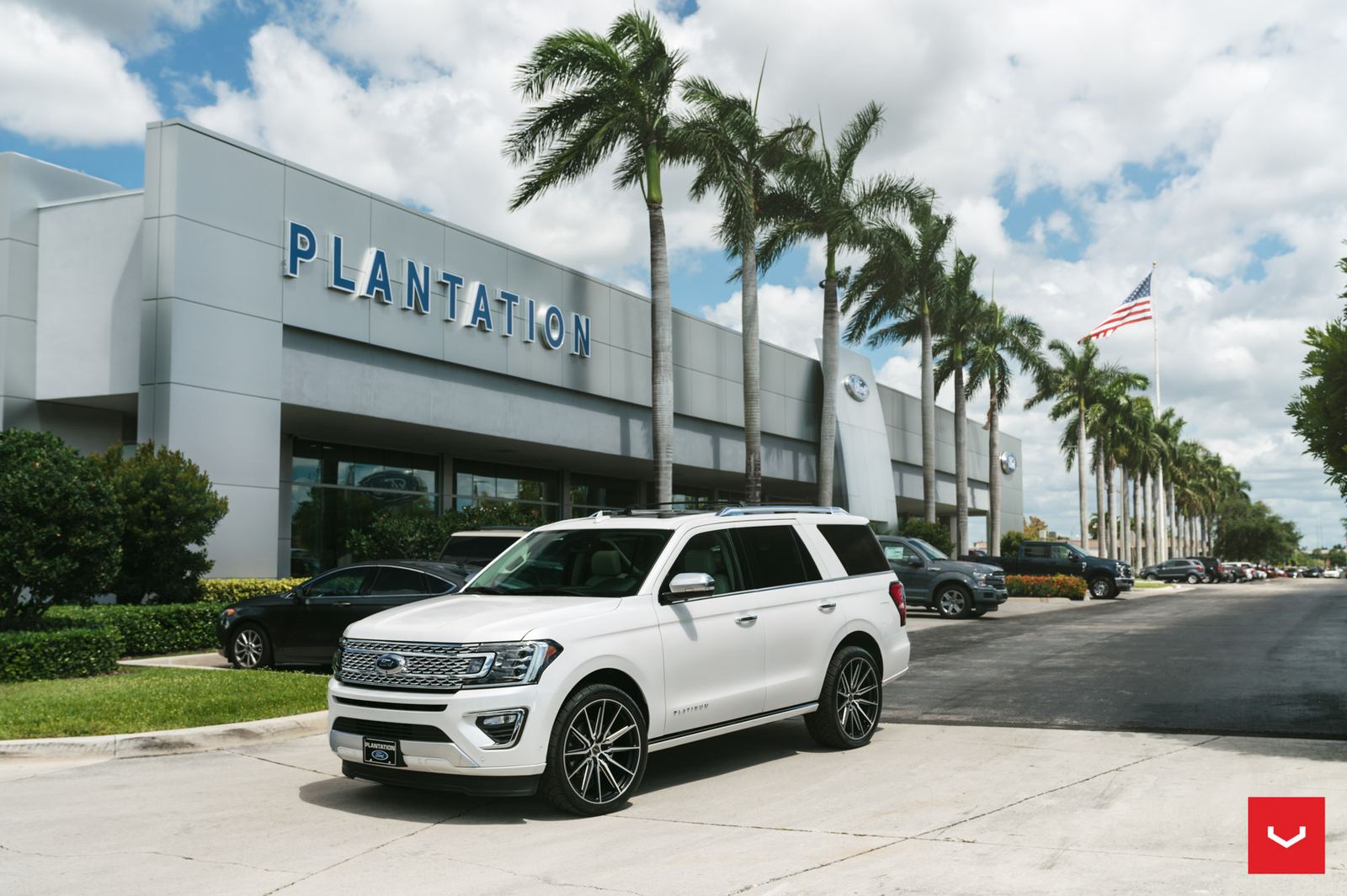 Vossen Forged HF6-1 on Ford Expedition 4th gen (U553), photo 2
