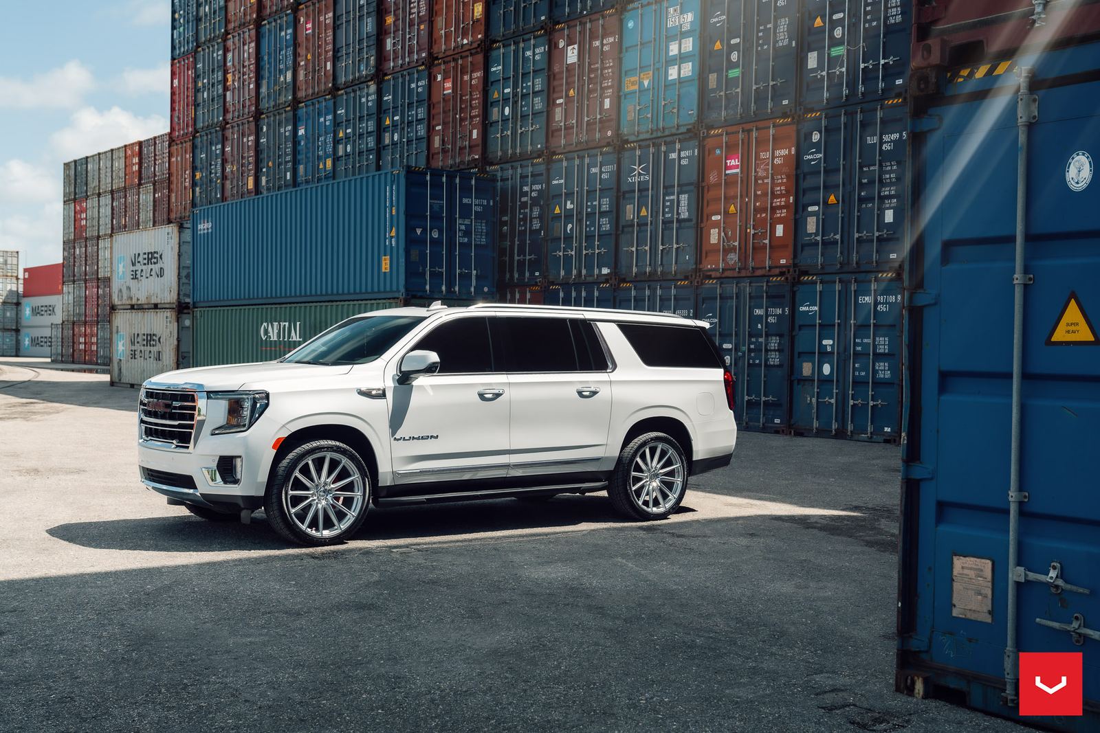 Vossen Forged HF6-1 on GMC Yukon T1XX