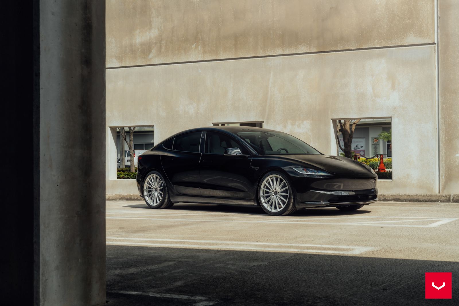 Vossen Forged HFX-4 (5-lug) on Tesla Model 3 Highland (2023-)