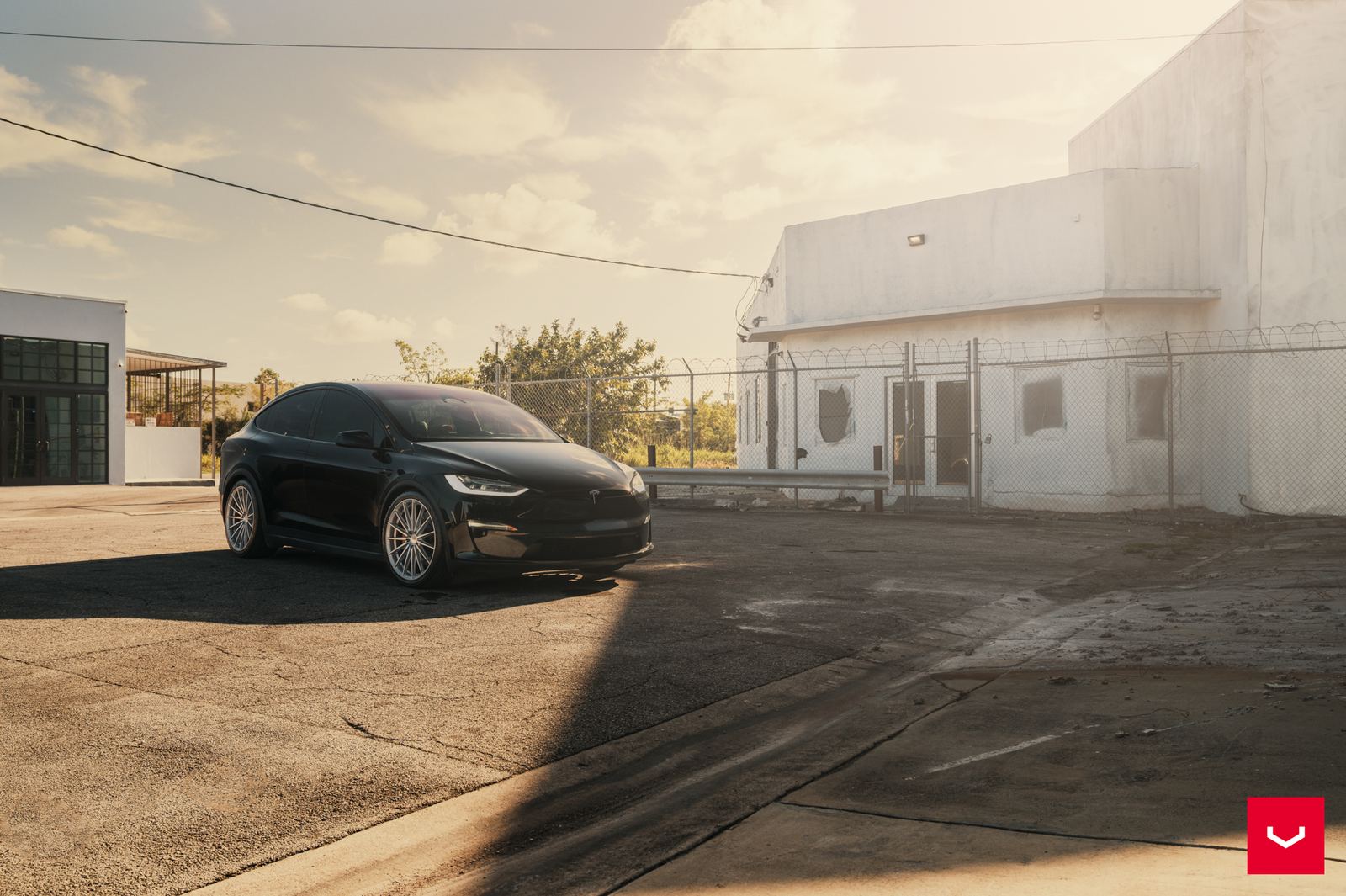 Vossen Forged HFX-4 (5-lug) on Tesla Model X Original (2015-2021), photo 2