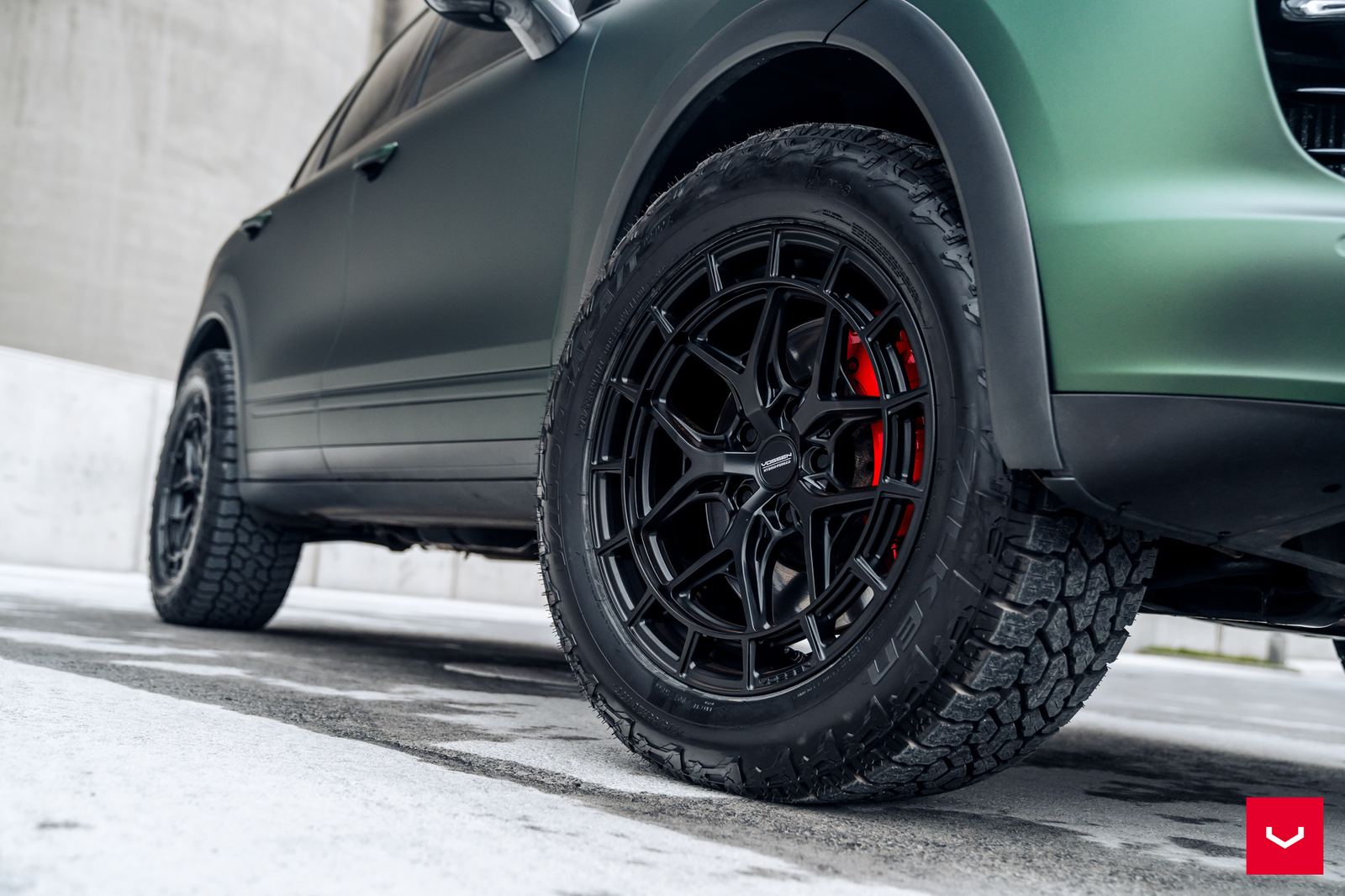 Vossen Forged HFX-1 (5-lug) on Porsche Cayenne 958/92A.1, photo 2