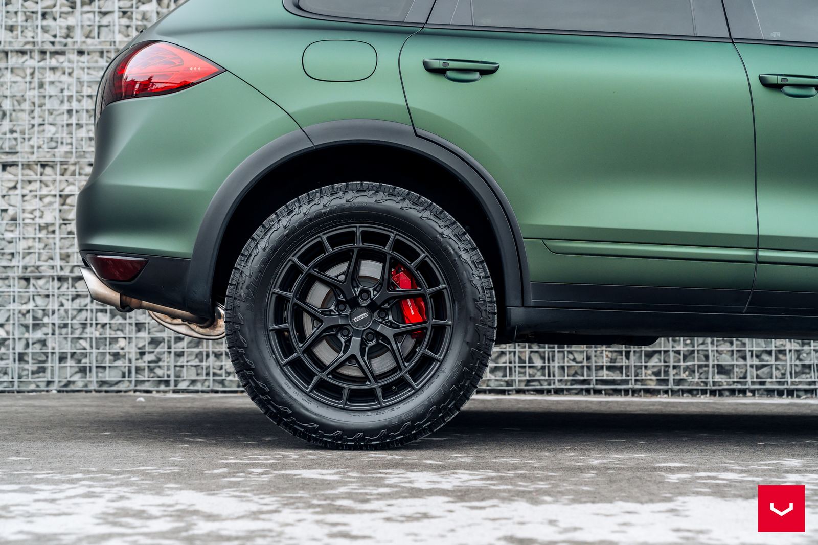 Vossen Forged HFX-1 (5-lug) on Porsche Cayenne 958/92A.1, photo 3