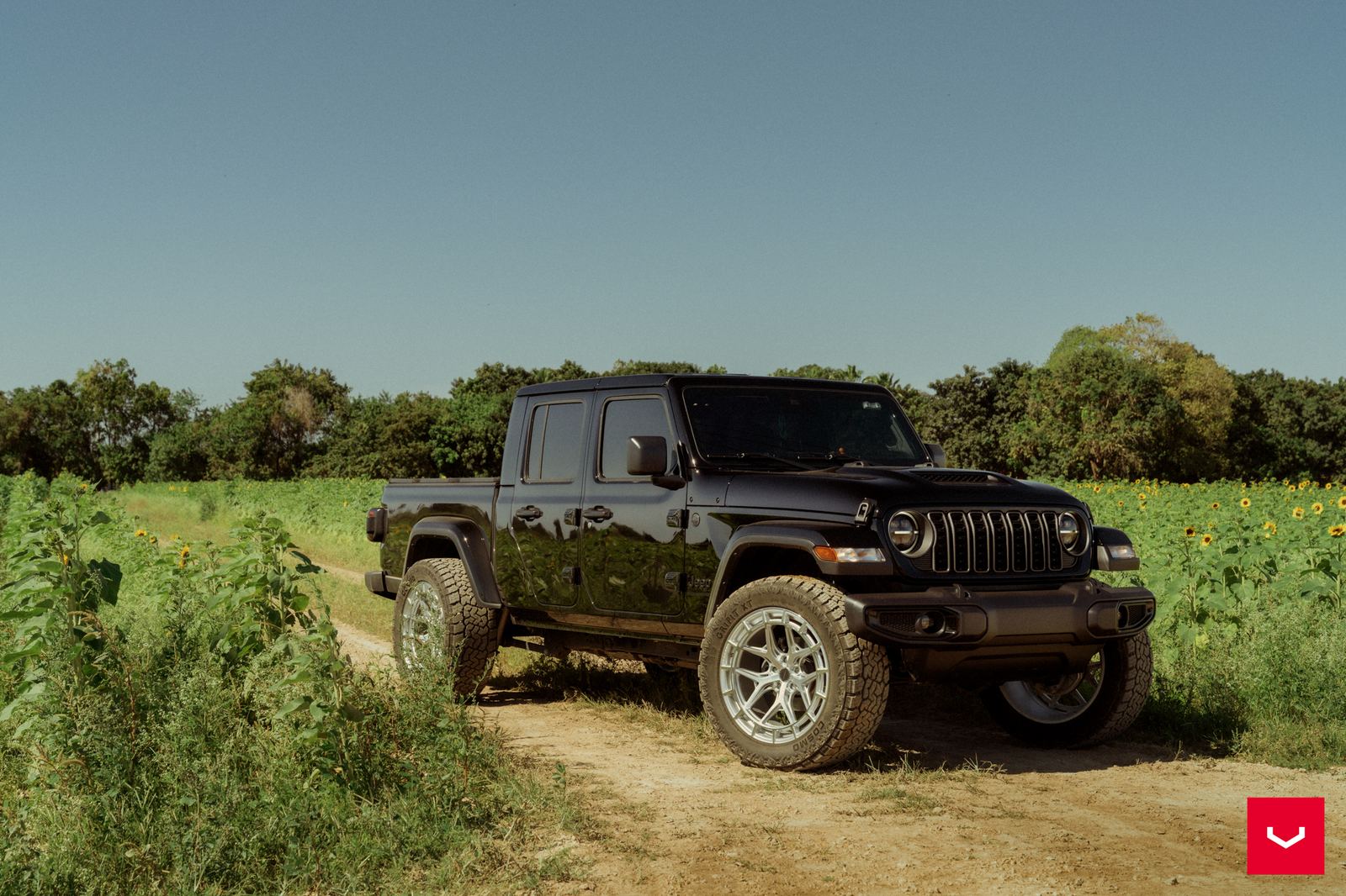 Vossen Forged HFX-1 (5-lug) on Jeep Gladiator JT (2020-)