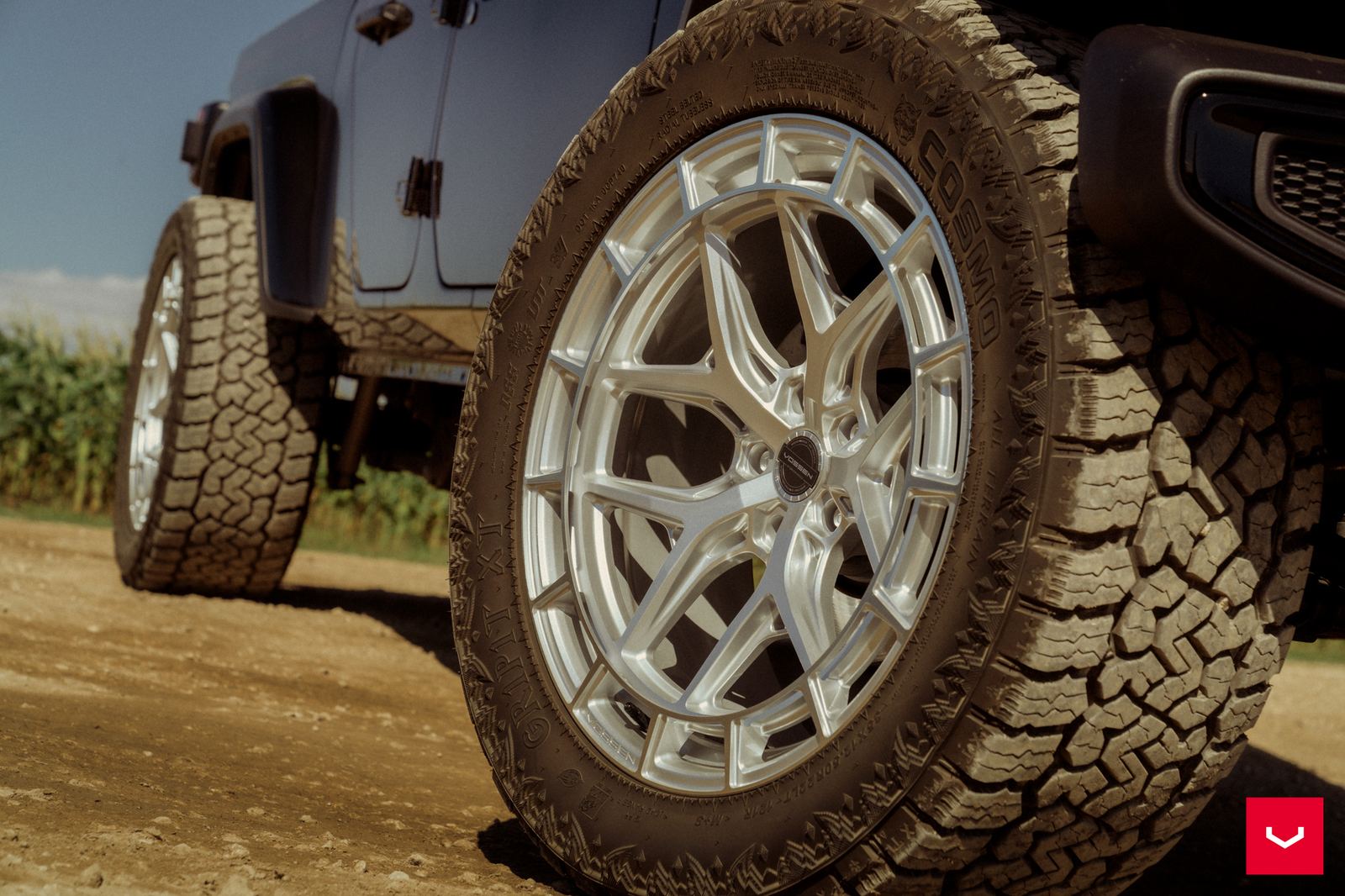 Vossen Forged HFX-1 (5-lug) on Jeep Gladiator JT (2020-), photo 3