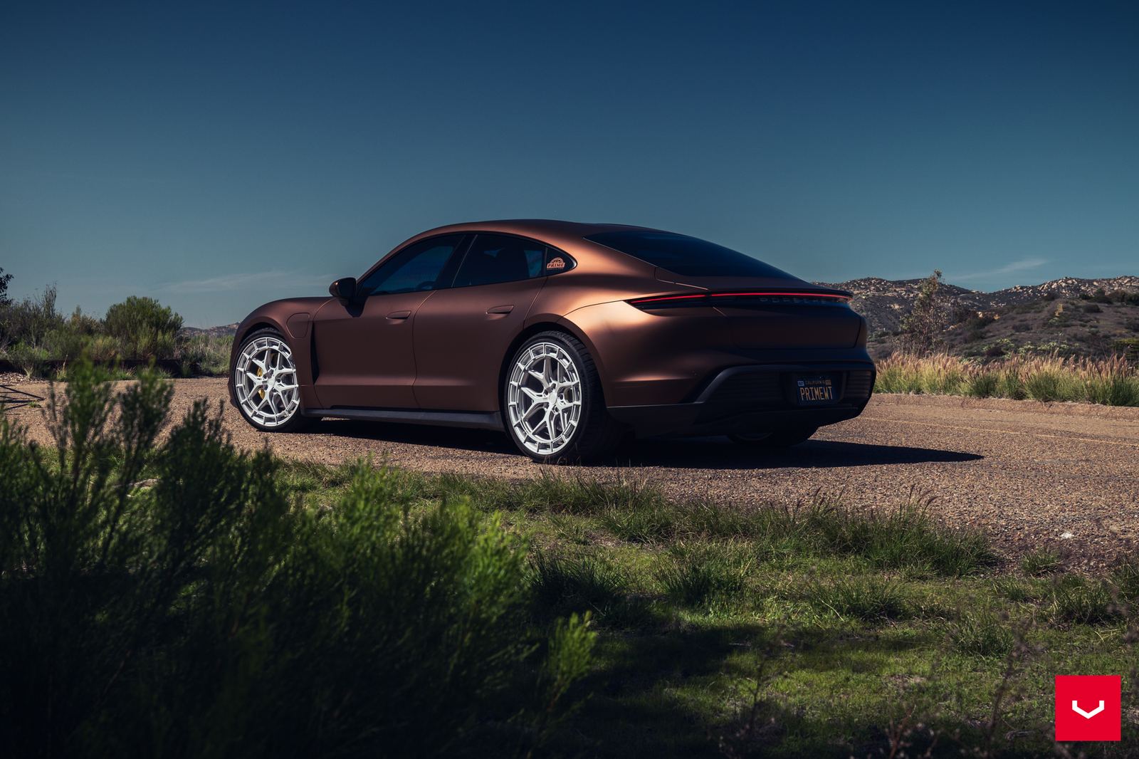 Vossen Forged HFX-1 (5-lug) on Porsche Taycan J1.1, photo 2