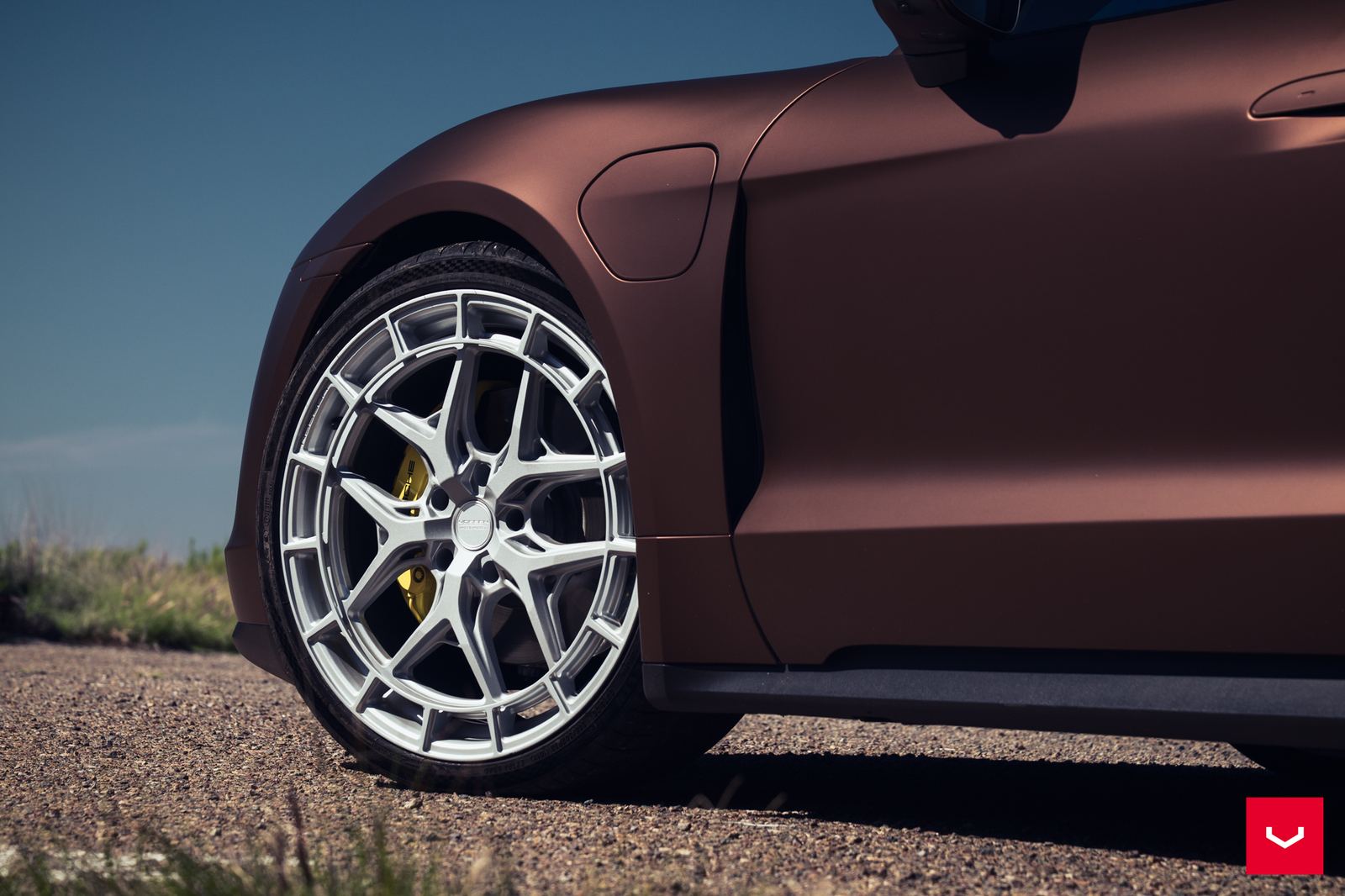 Vossen Forged HFX-1 (5-lug) on Porsche Taycan J1.1, photo 3