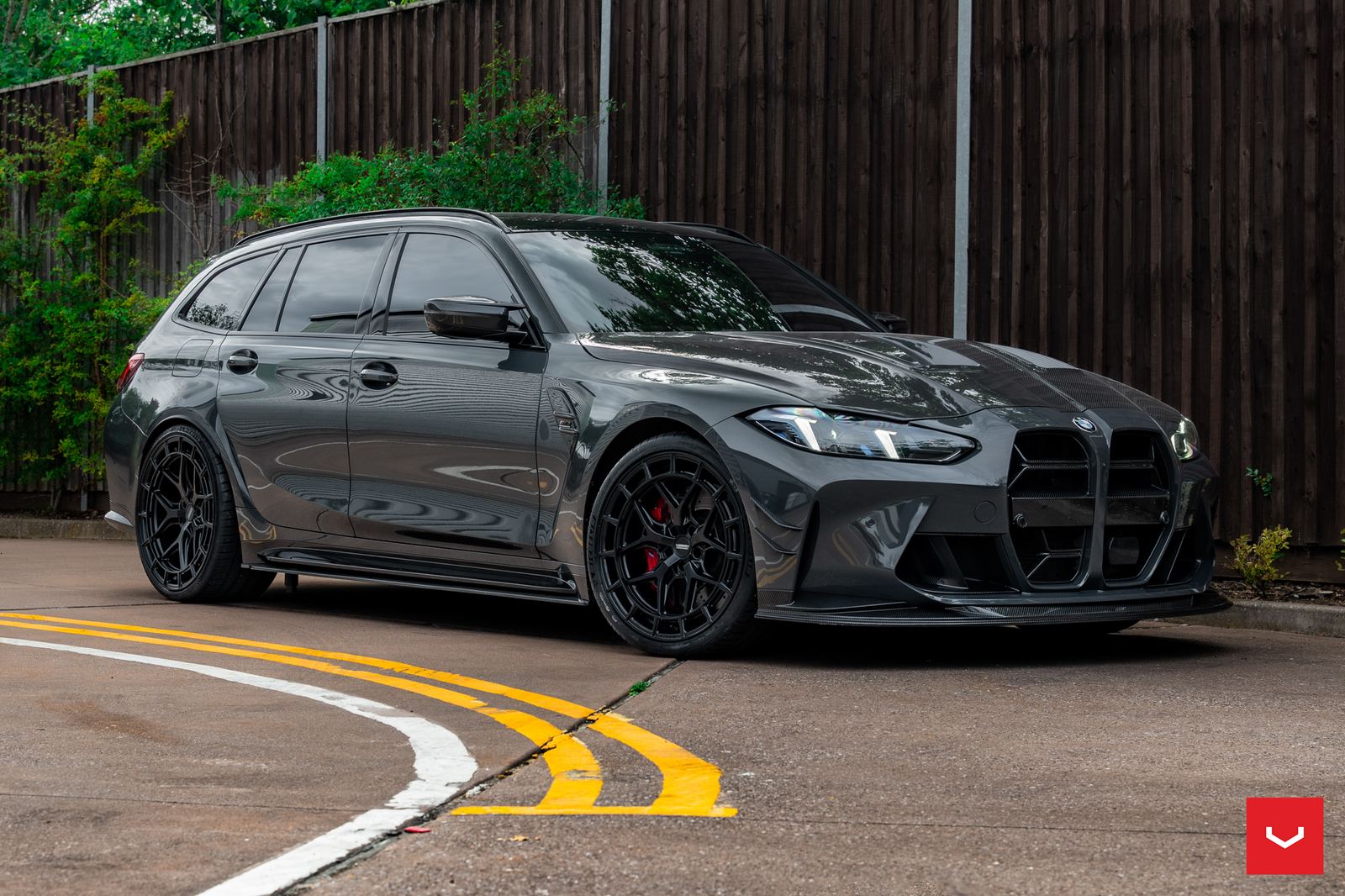 Vossen Forged HFX-1 (5-lug) on BMW M3 G81.1