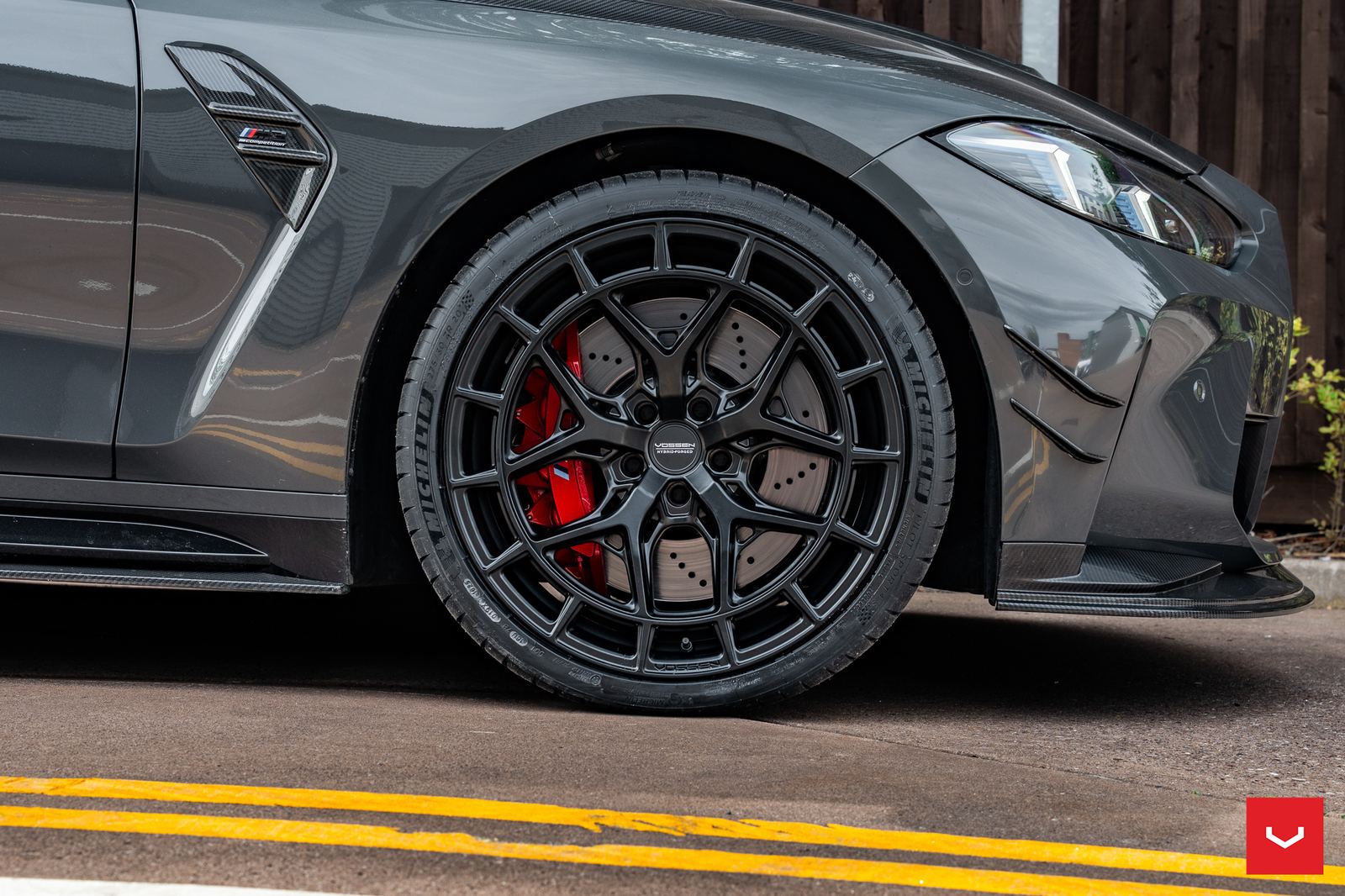 Vossen Forged HFX-1 (5-lug) on BMW M3 G81.1, photo 3