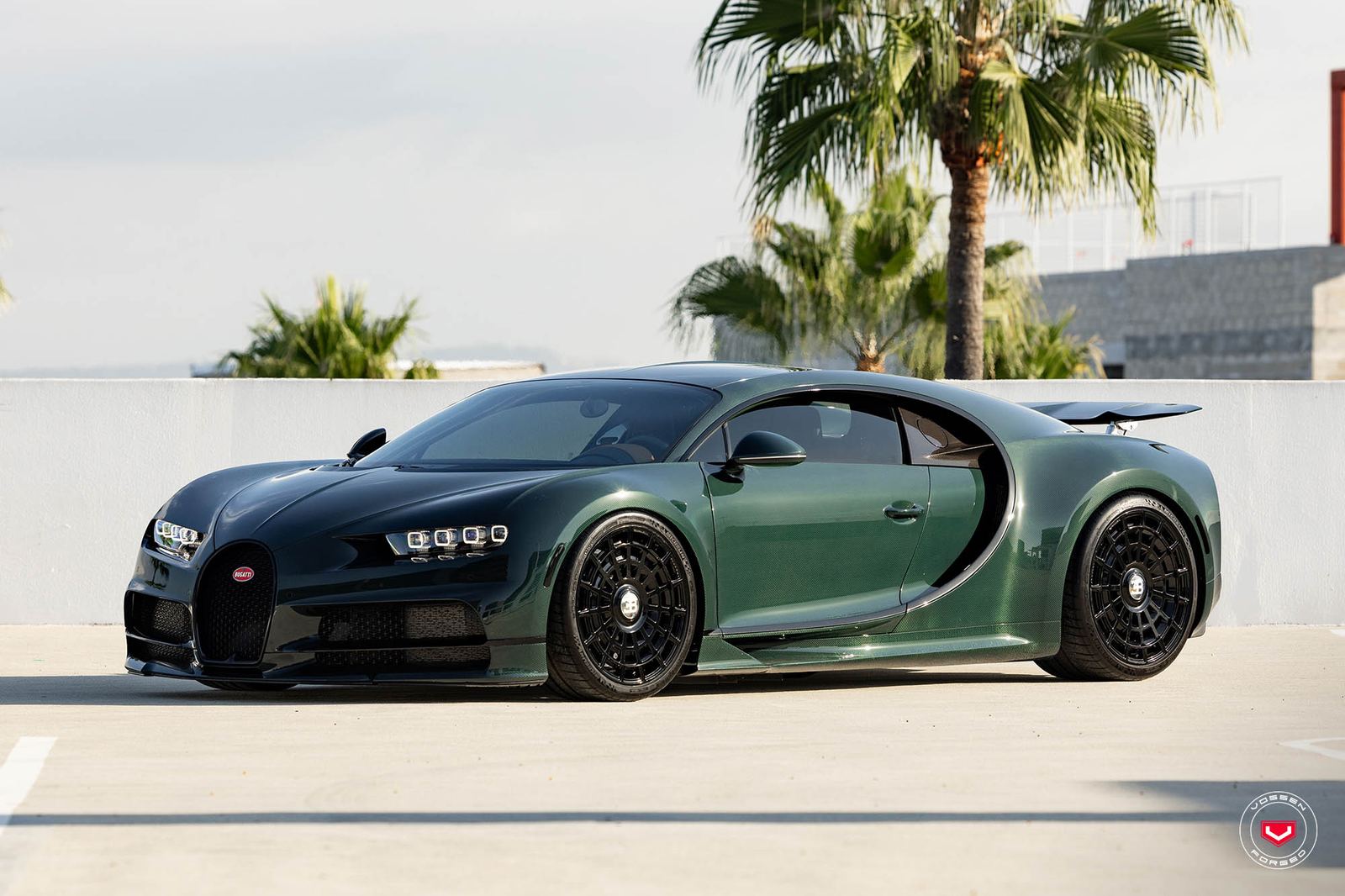 Vossen Forged LC3-12 on Bugatti Chiron