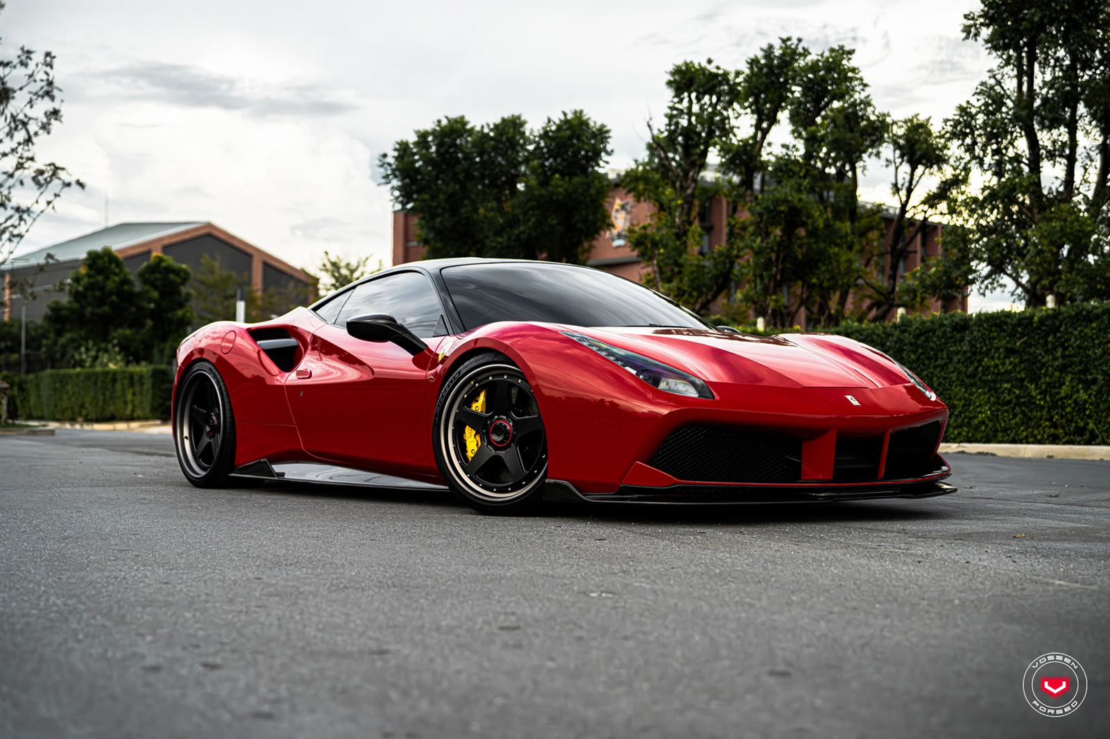 Vossen Forged GEN-01 (3-Piece) on Ferrari 488