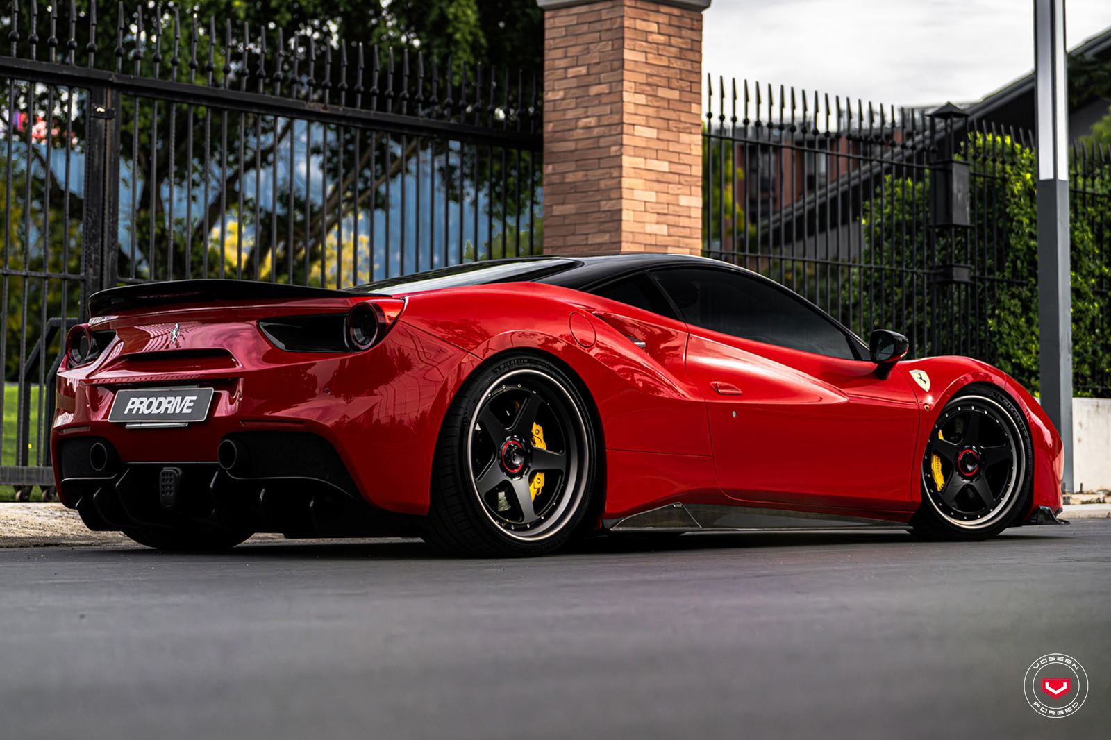 Vossen Forged GEN-01 (3-Piece) on Ferrari 488, photo 2