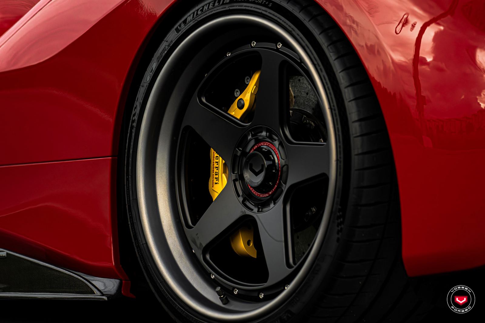 Vossen Forged GEN-01 (3-Piece) on Ferrari 488, photo 3