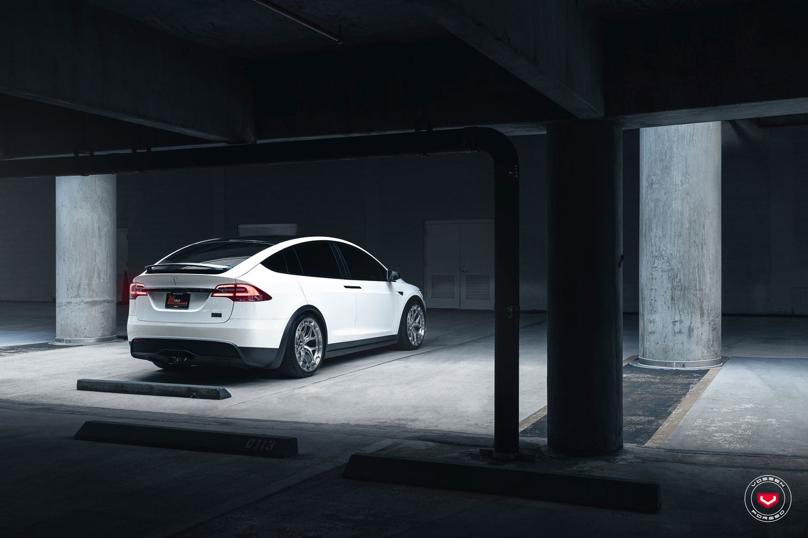 Vossen Forged LC3-01 on Tesla Model X Facelift (2021-), photo 2