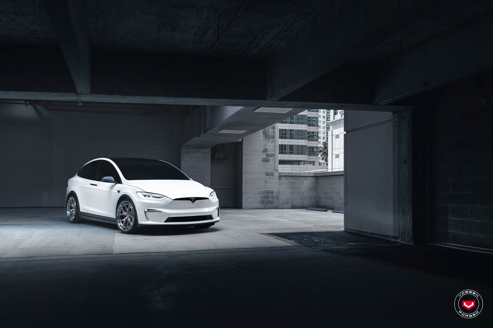 Vossen Forged LC3-01 on Tesla Model X Facelift (2021-), photo 3