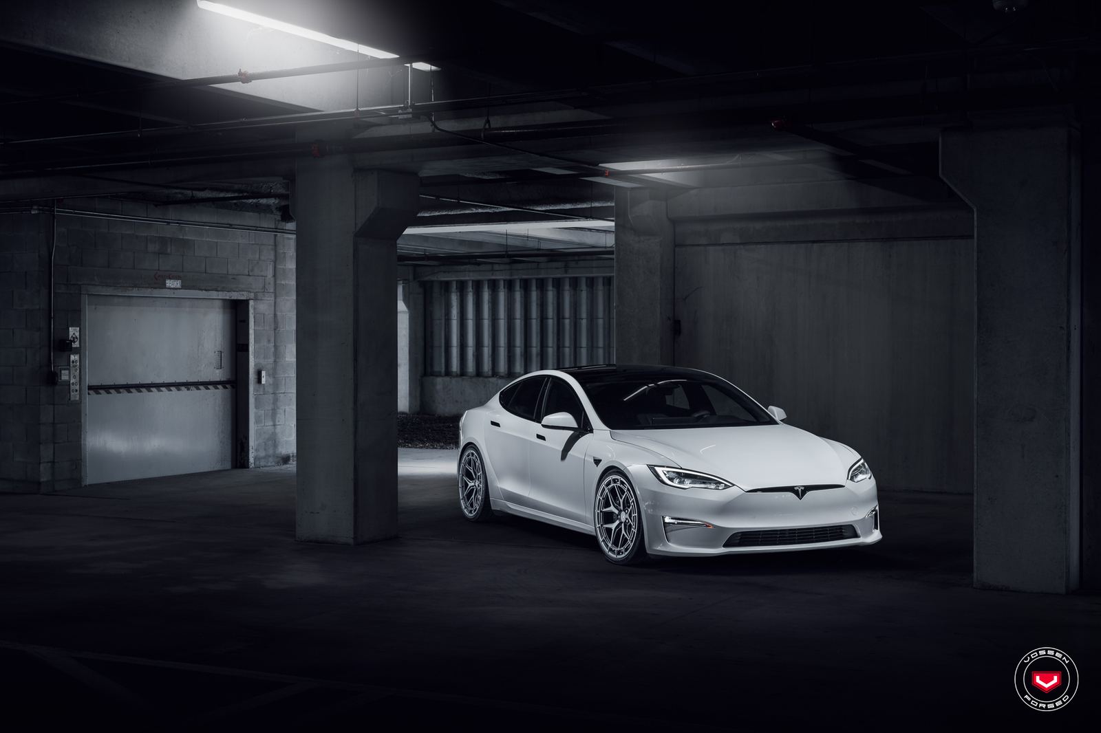 Vossen Forged LC3-01 on Tesla Model S Original (2012-2016), photo 2