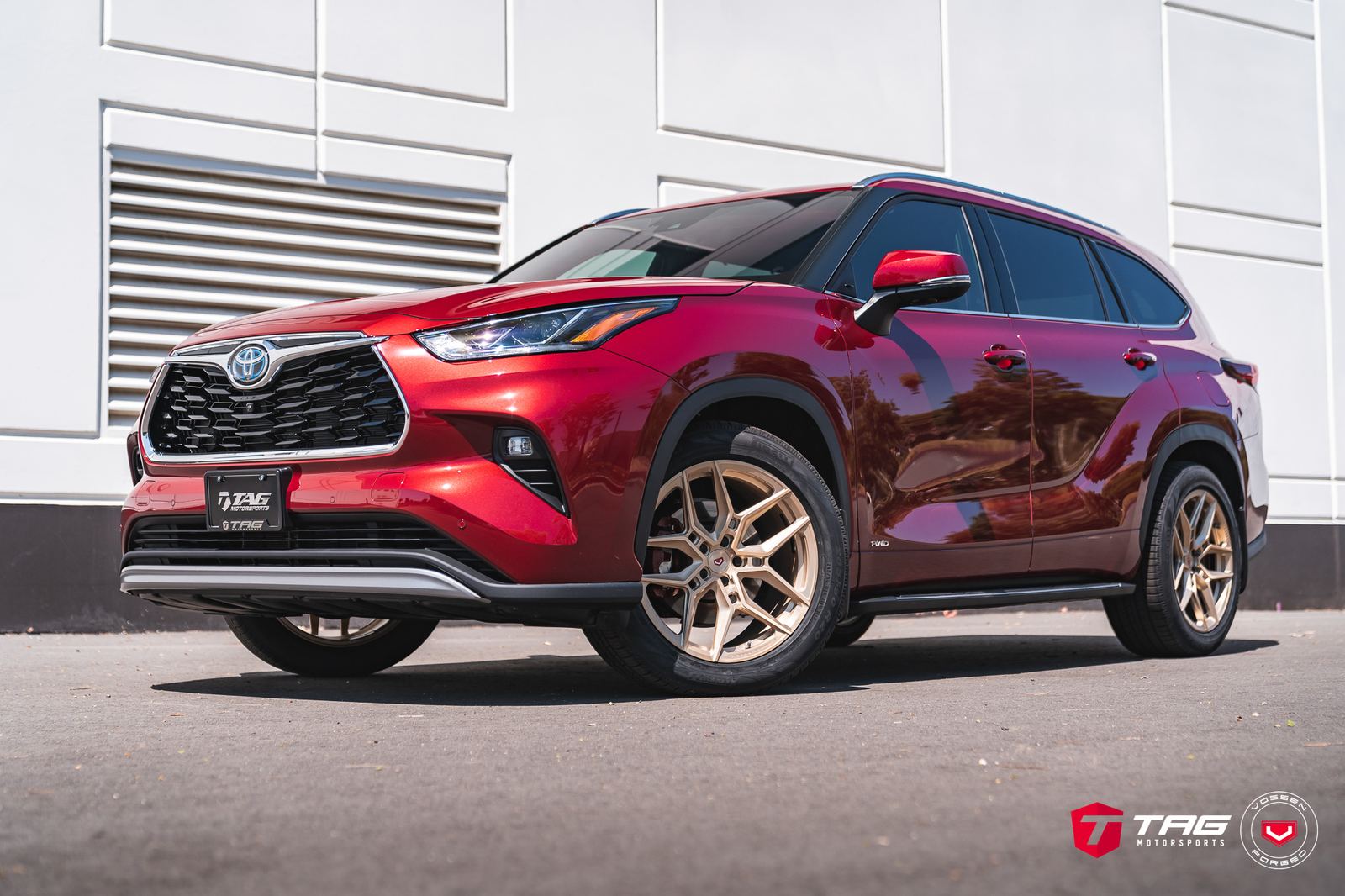 Vossen Forged EVO-4 on Toyota Highlander XU70.1