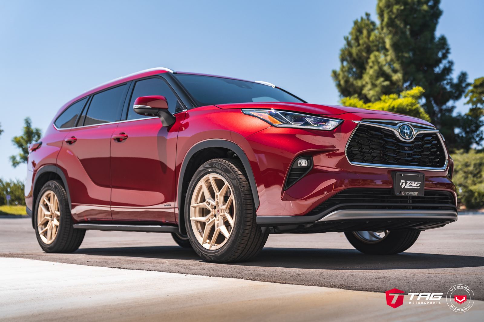 Vossen Forged EVO-4 on Toyota Highlander XU70.1, photo 2
