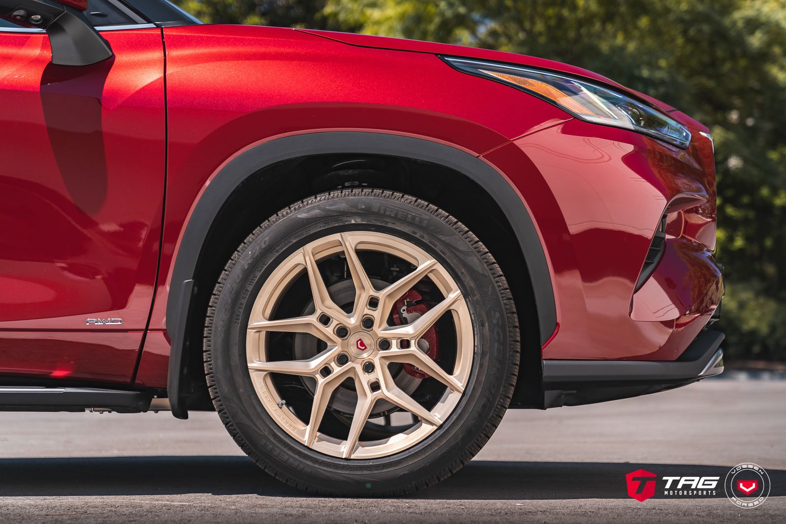 Vossen Forged EVO-4 on Toyota Highlander XU70.1, photo 3