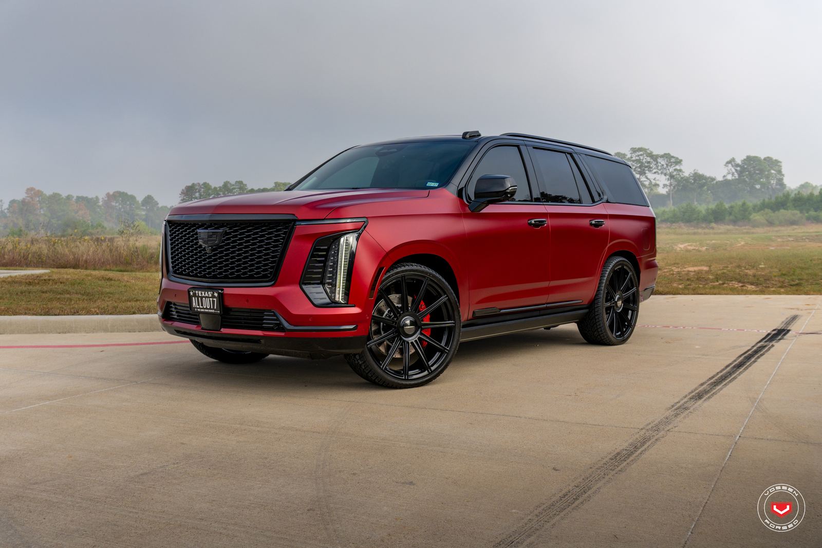 Vossen Forged S17-12 on Cadillac Escalade 5th gen (GMT T1XX)