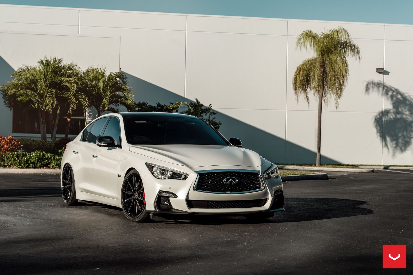 Vossen Forged HF-3 on Infiniti Q50 V37