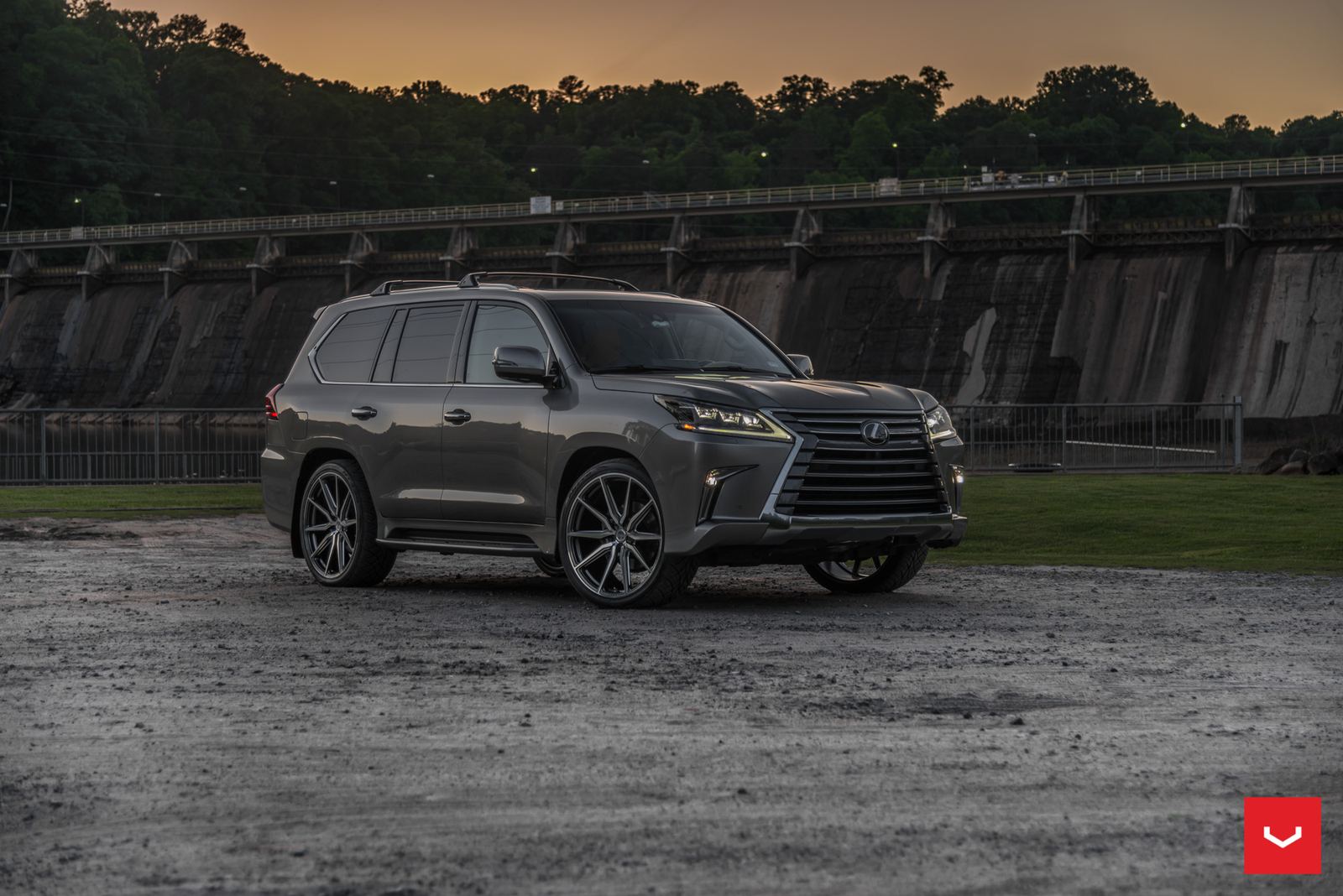 Vossen Forged HF-3 on Lexus LX URJ200 (LX 570), photo 3