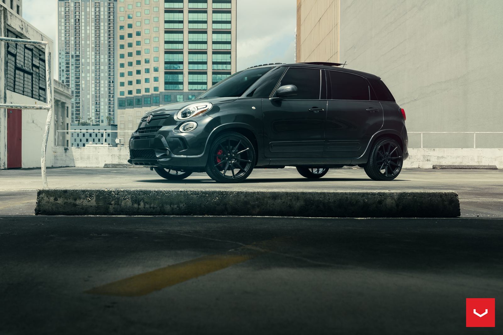 Vossen Forged HF-3 on Fiat 500L (2012-2022)