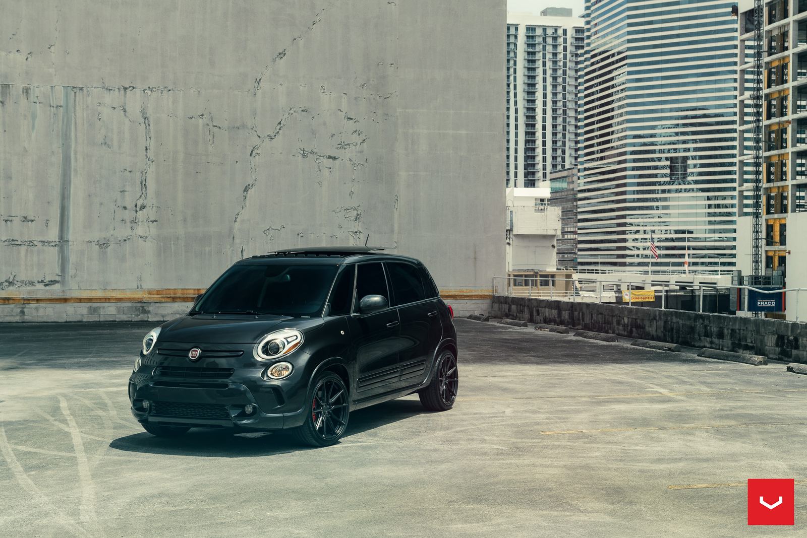 Vossen Forged HF-3 on Fiat 500L (2012-2022), photo 2