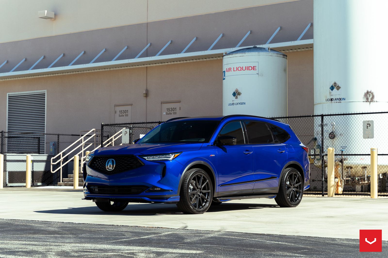 Vossen Forged HF-3 on Acura MDX IV (YE1)