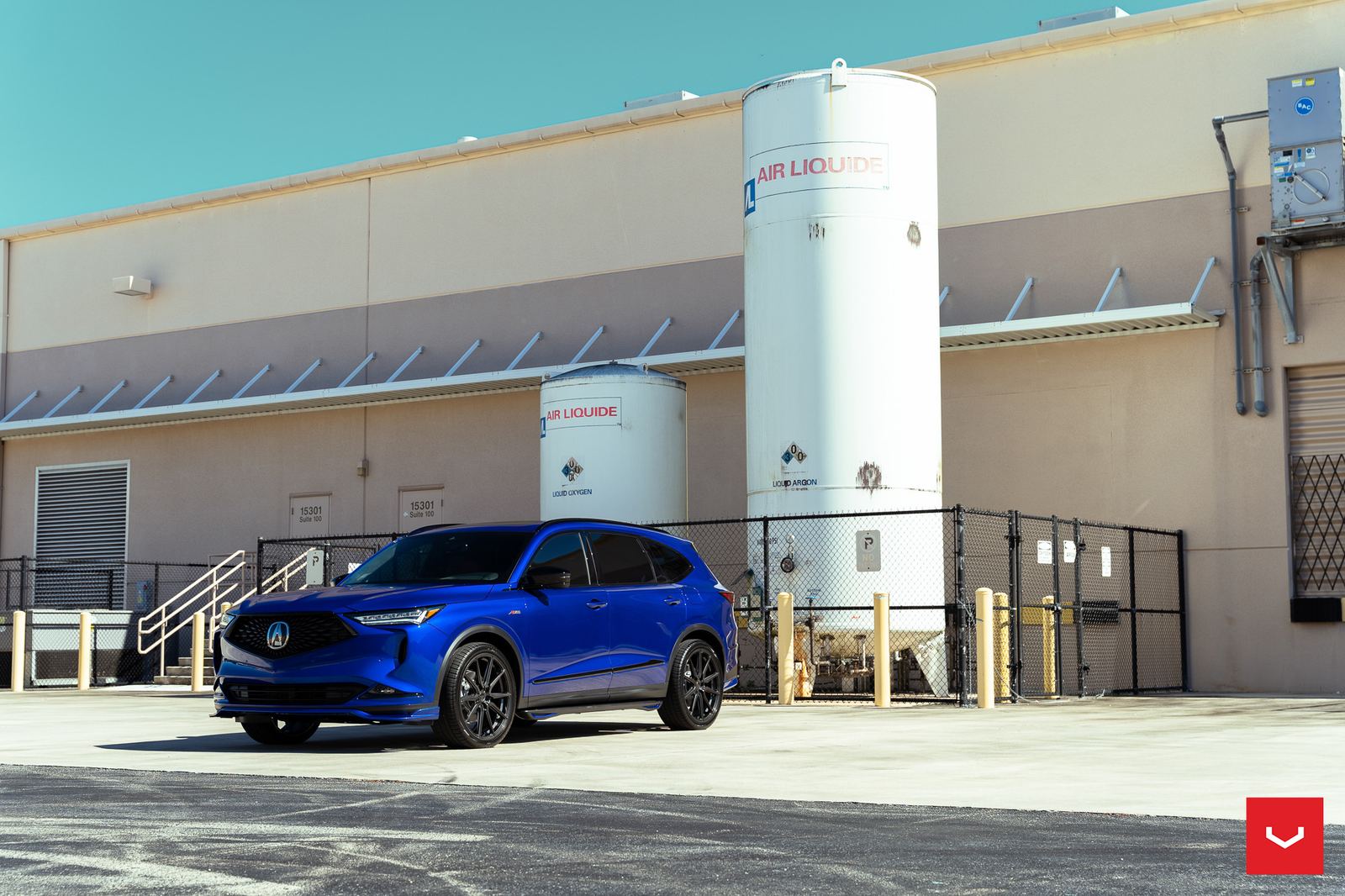Vossen Forged HF-3 on Acura MDX IV (YE1), photo 2