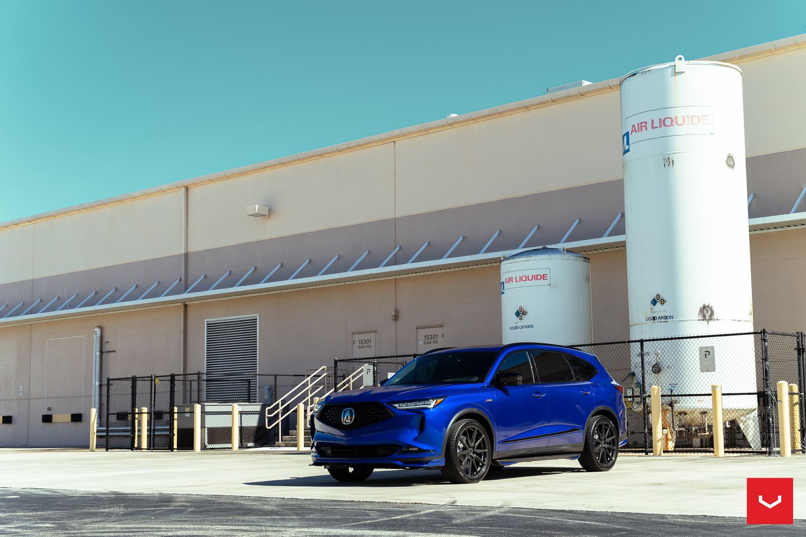 Vossen Forged HF-3 on Acura MDX IV (YE1), photo 3