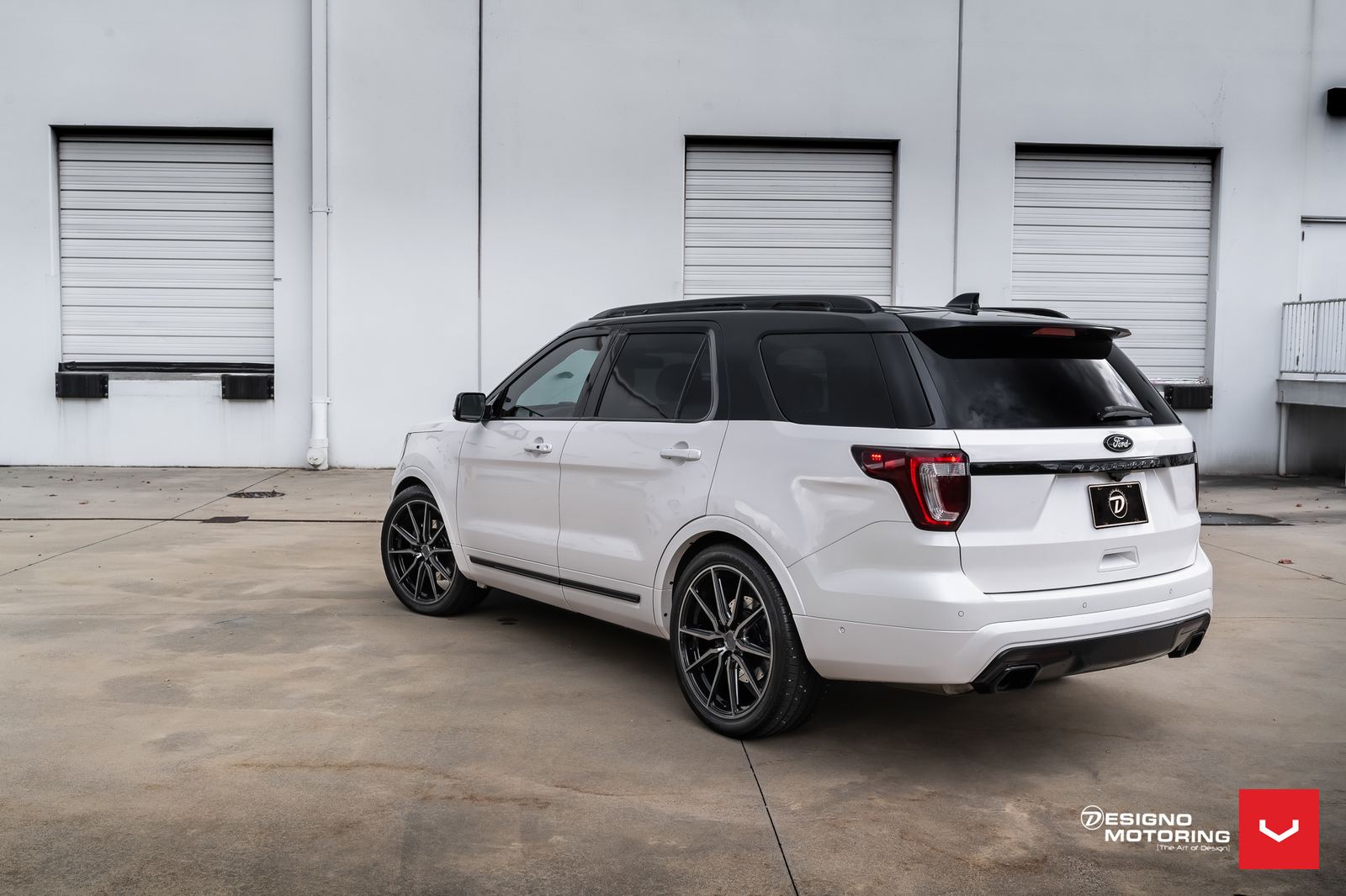 Vossen Forged HF-3 on Ford Explorer 5th gen (U502), photo 2