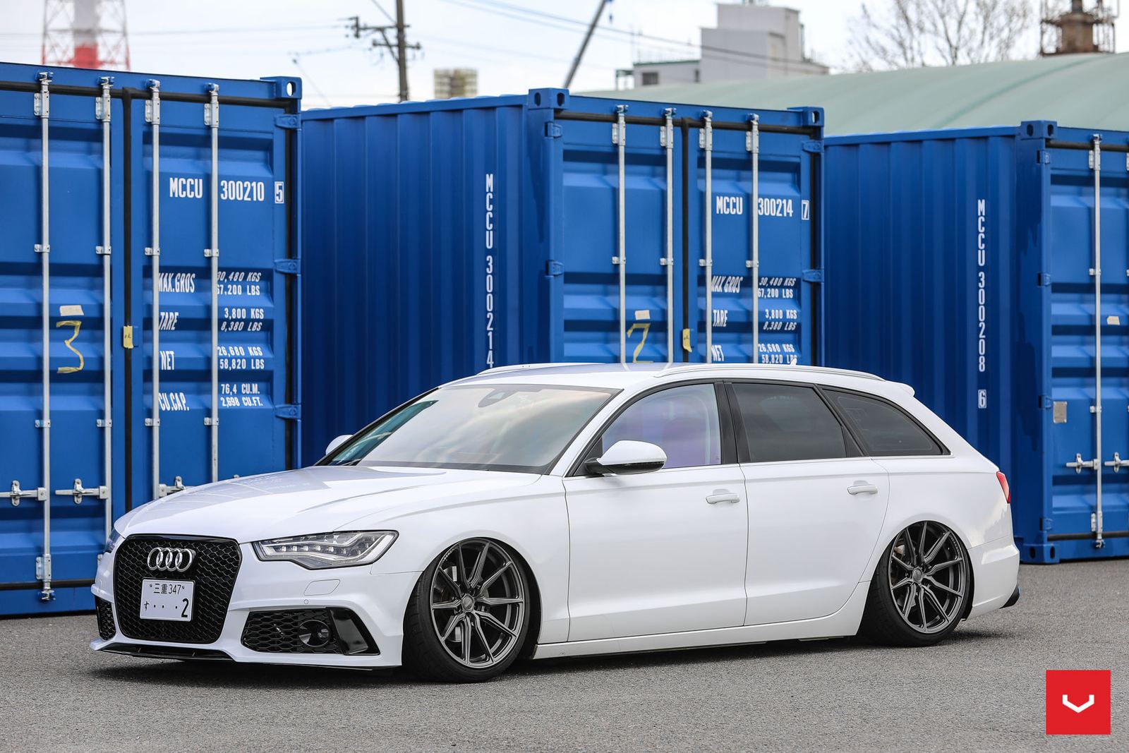 Vossen Forged HF-3 on Audi A6 C7.1