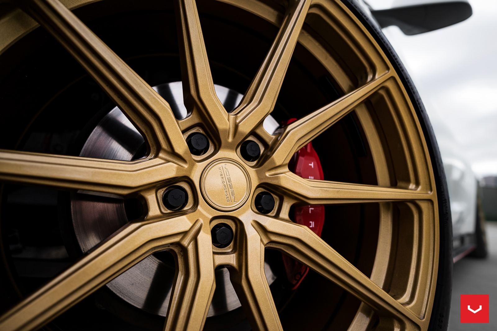 Vossen Forged HF-3 on Tesla Model X Original (2015-2021), photo 2
