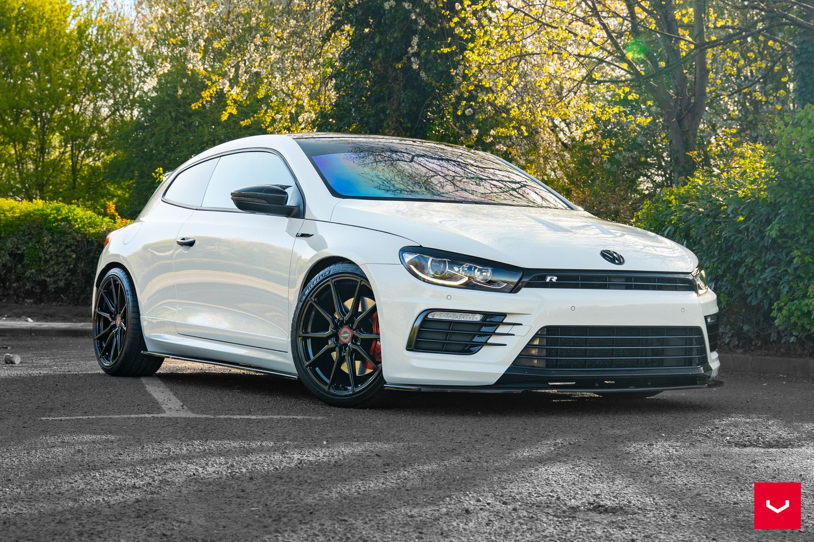 Vossen Forged HF-3 on Volkswagen Scirocco Mk3 (Typ 13).1