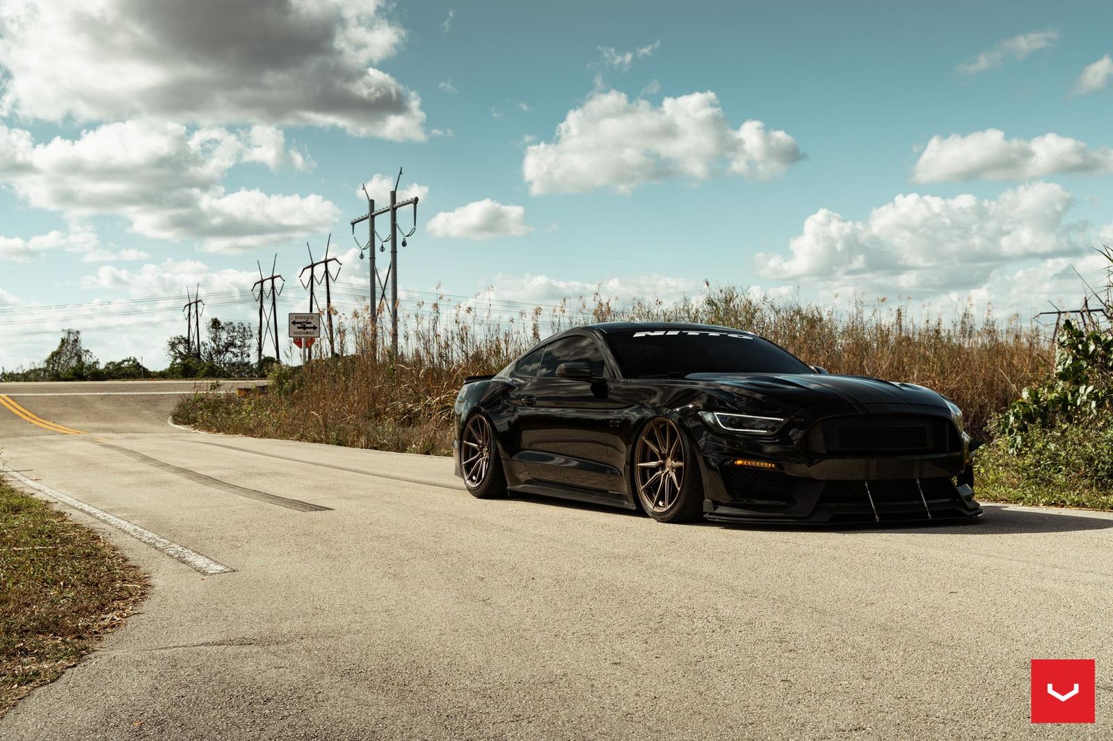 Vossen Forged HF-3 on Ford Mustang S550.1, photo 3