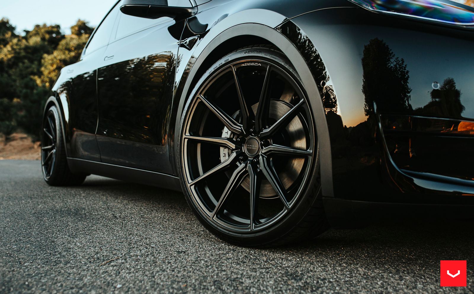 Vossen Forged HF-3 on Tesla Model Y Original (2020-), photo 3