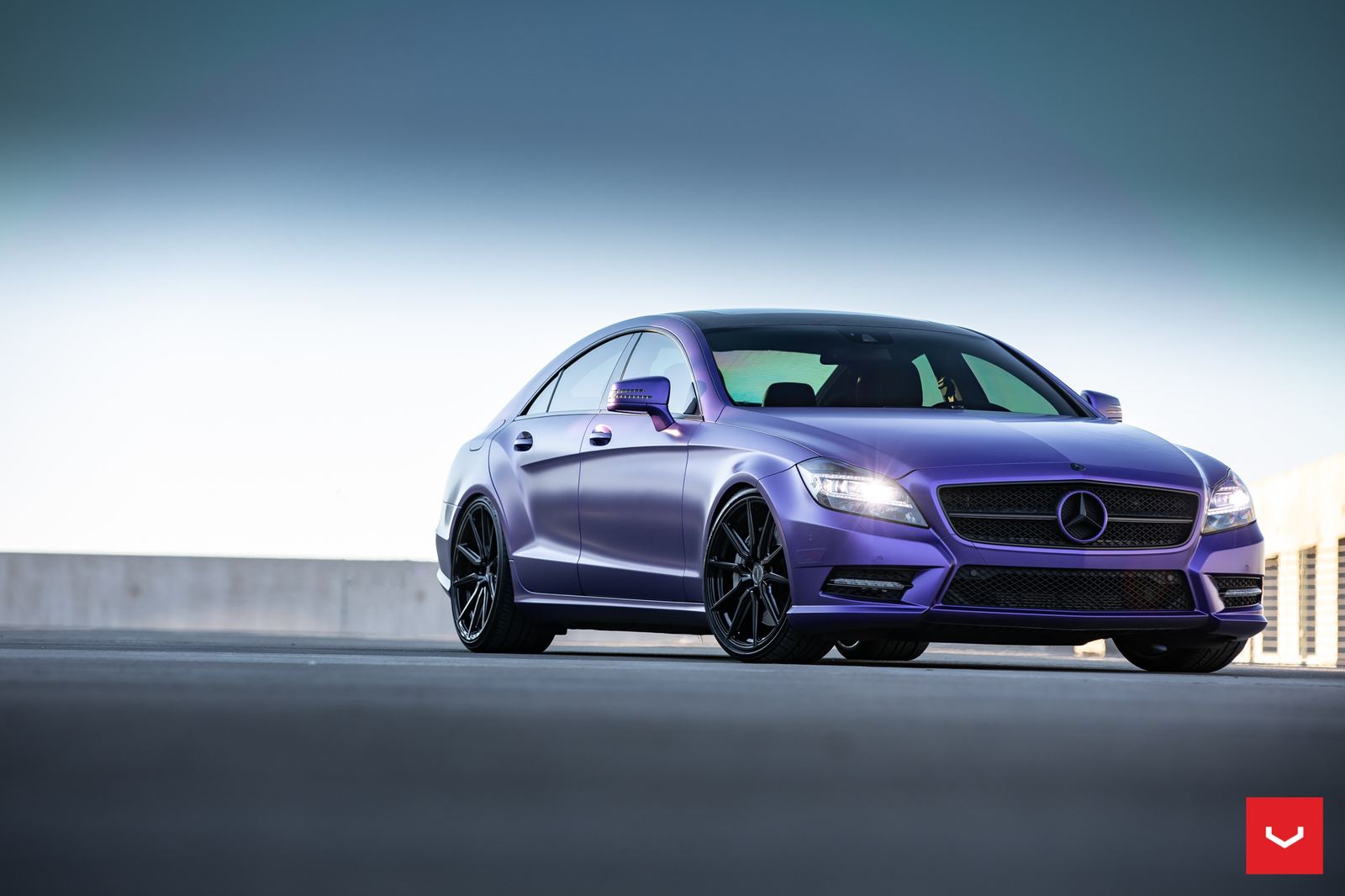 Vossen Forged HF-3 on Mercedes-Benz CLS C218.1