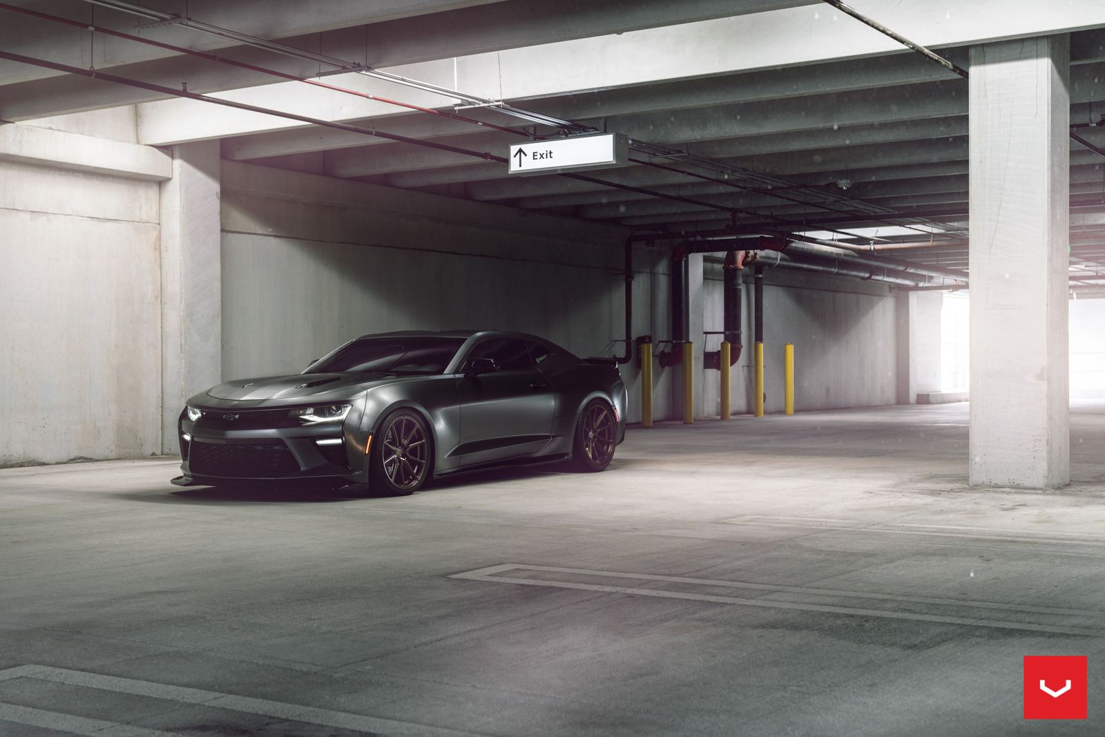 Vossen Forged HF-3 on Chevrolet Camaro Sixth Generation (2016-24), photo 2