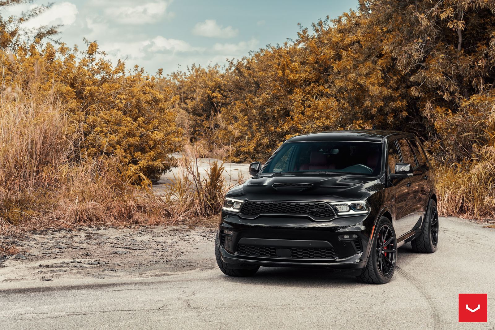 Vossen Forged HF-3 on Dodge Durango WD (3rd gen)