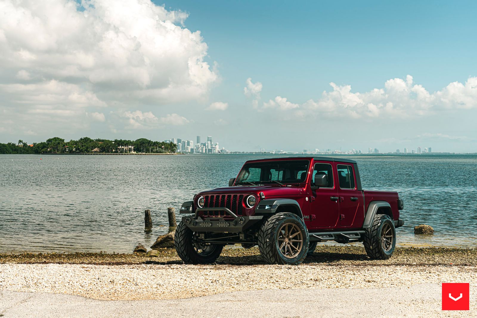 Vossen Forged HF-3 on Jeep Gladiator JT (2020-)