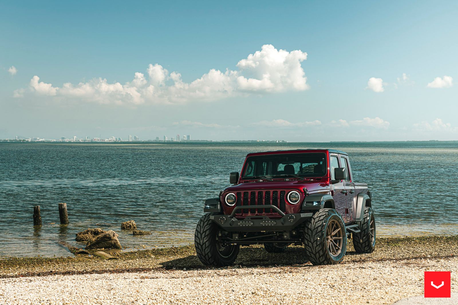 Vossen Forged HF-3 on Jeep Gladiator JT (2020-), photo 3