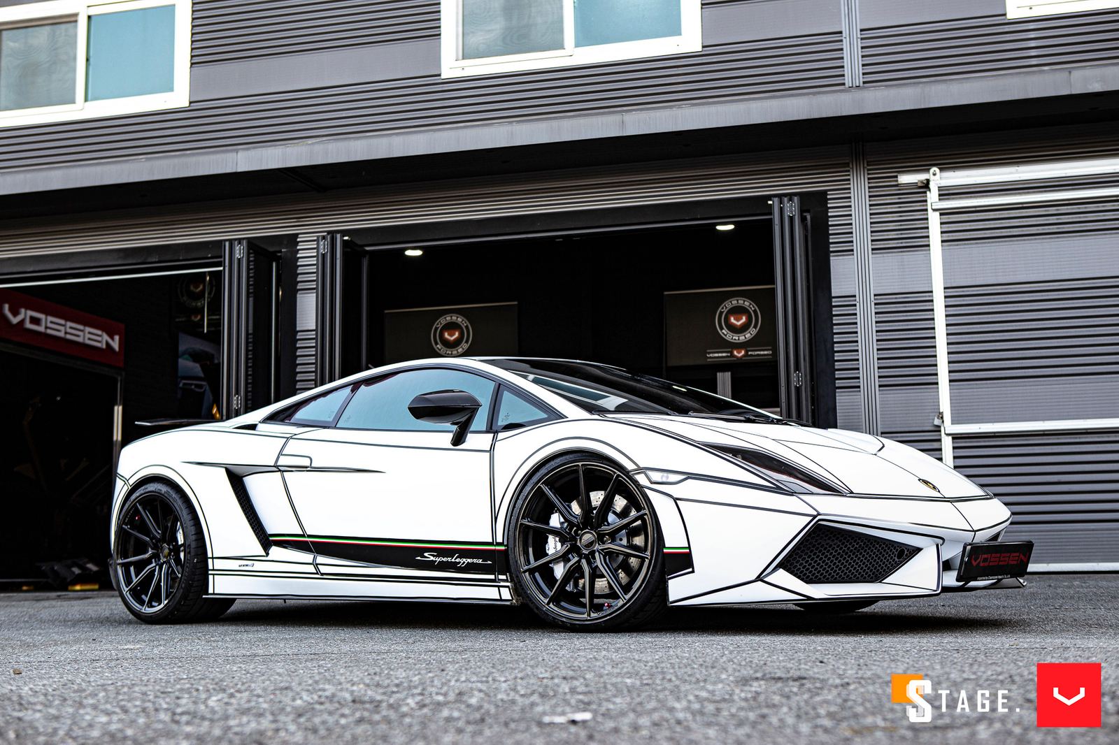 Vossen Forged HF-3 on Lamborghini Gallardo (2003)