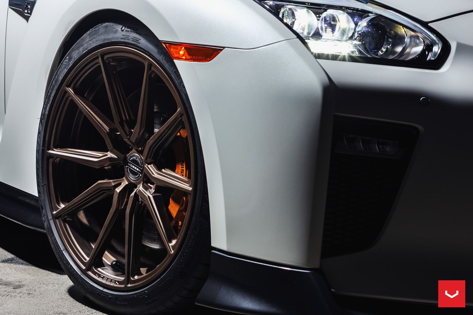 Vossen Forged HF-3 on Nissan GT-R R35.1, photo 2