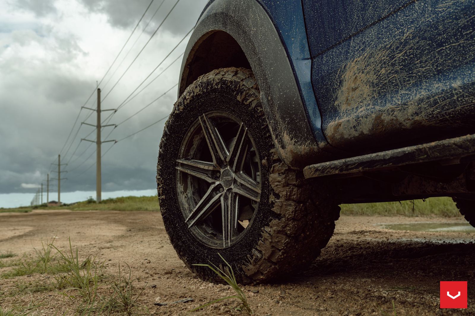 Vossen Forged HF6-2 on Ford F-150 Raptor 2nd generation (2017-2020), photo 3