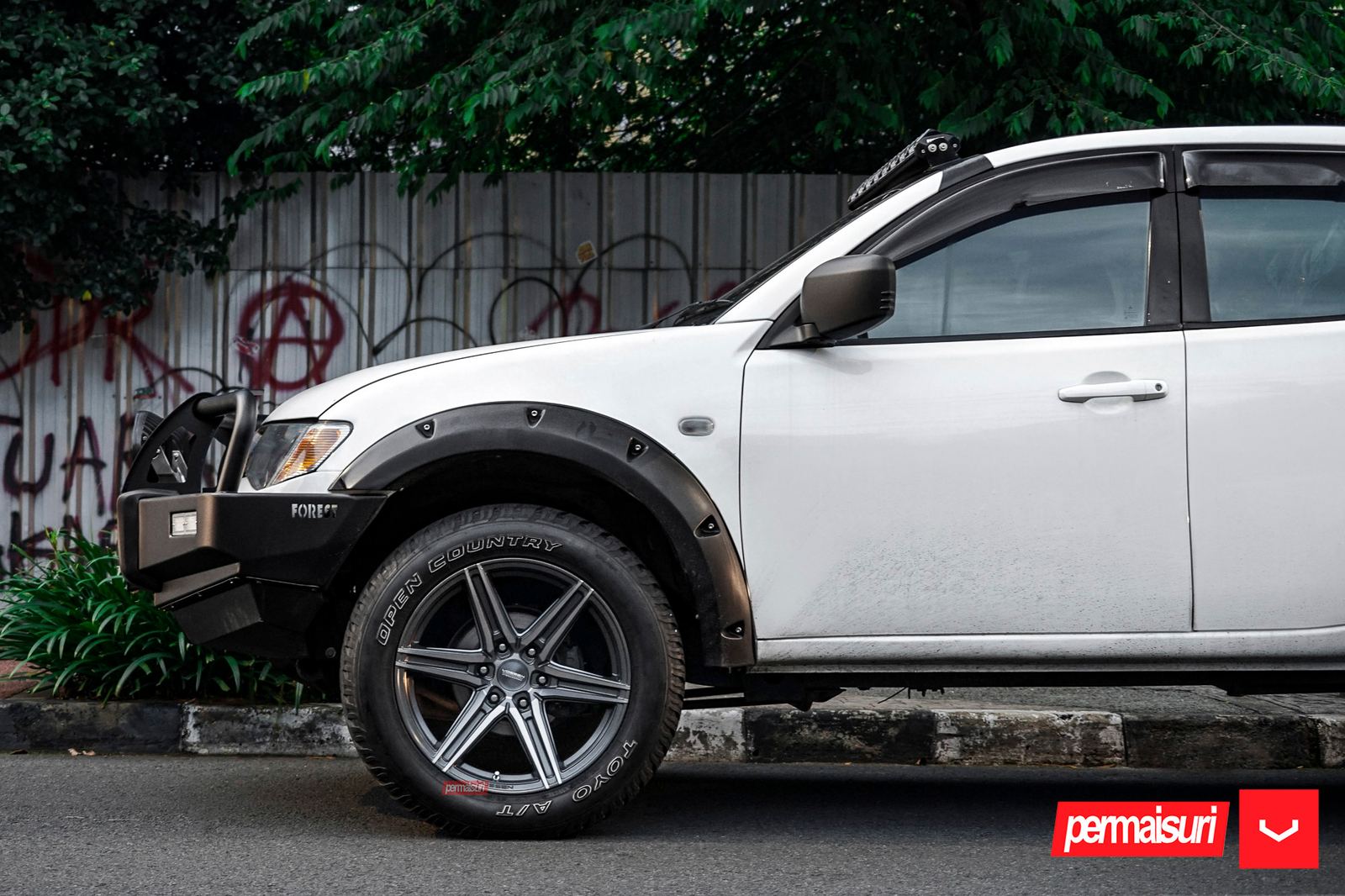 Vossen Forged HF6-2 on Mitsubishi Triton 5th gen (KJ/KK/KL), photo 3