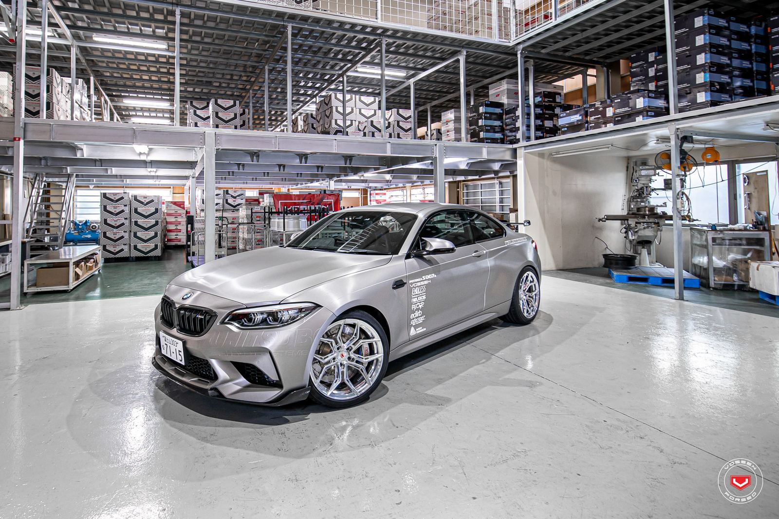 Vossen Forged EVO-3R on BMW M2 F87