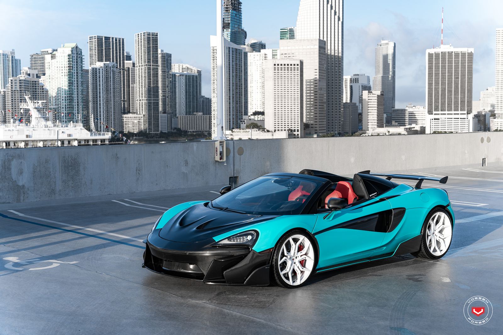 Vossen Forged EVO-3R on McLaren 570S